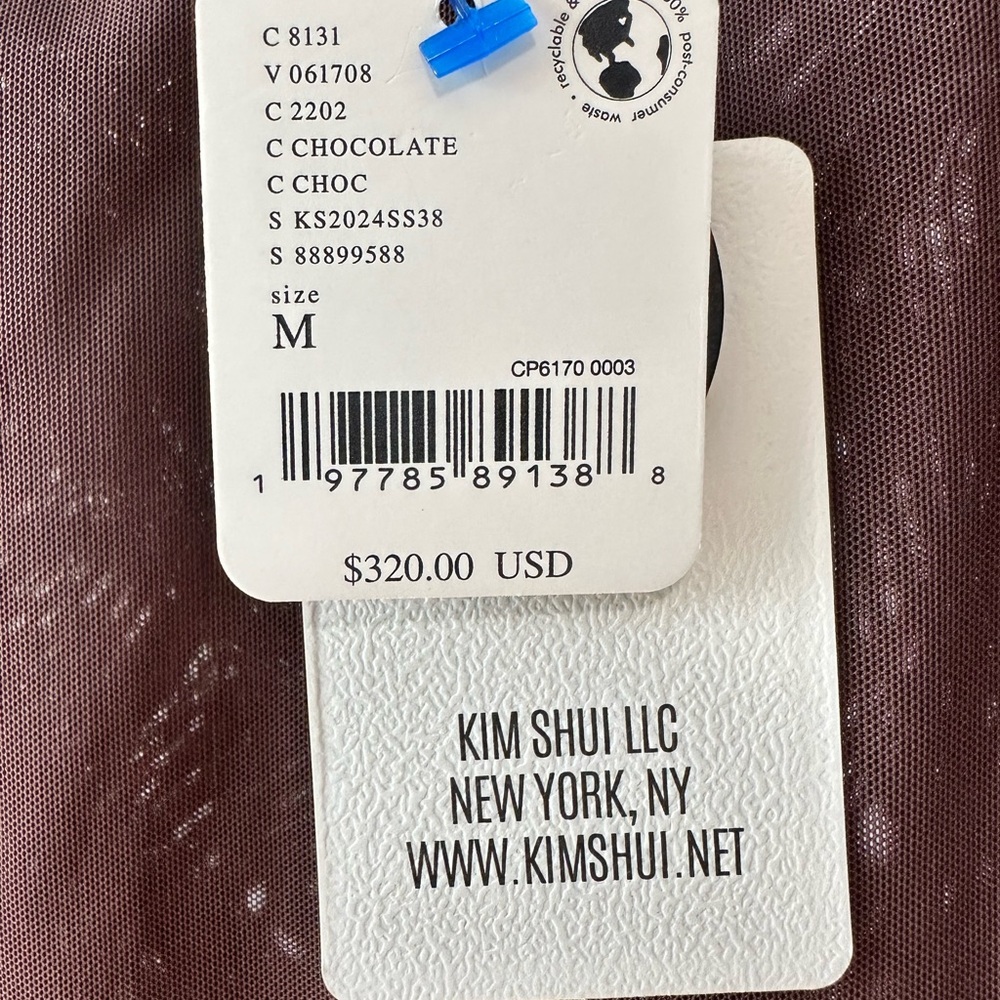 Kim Shui Rich Brown Fabric